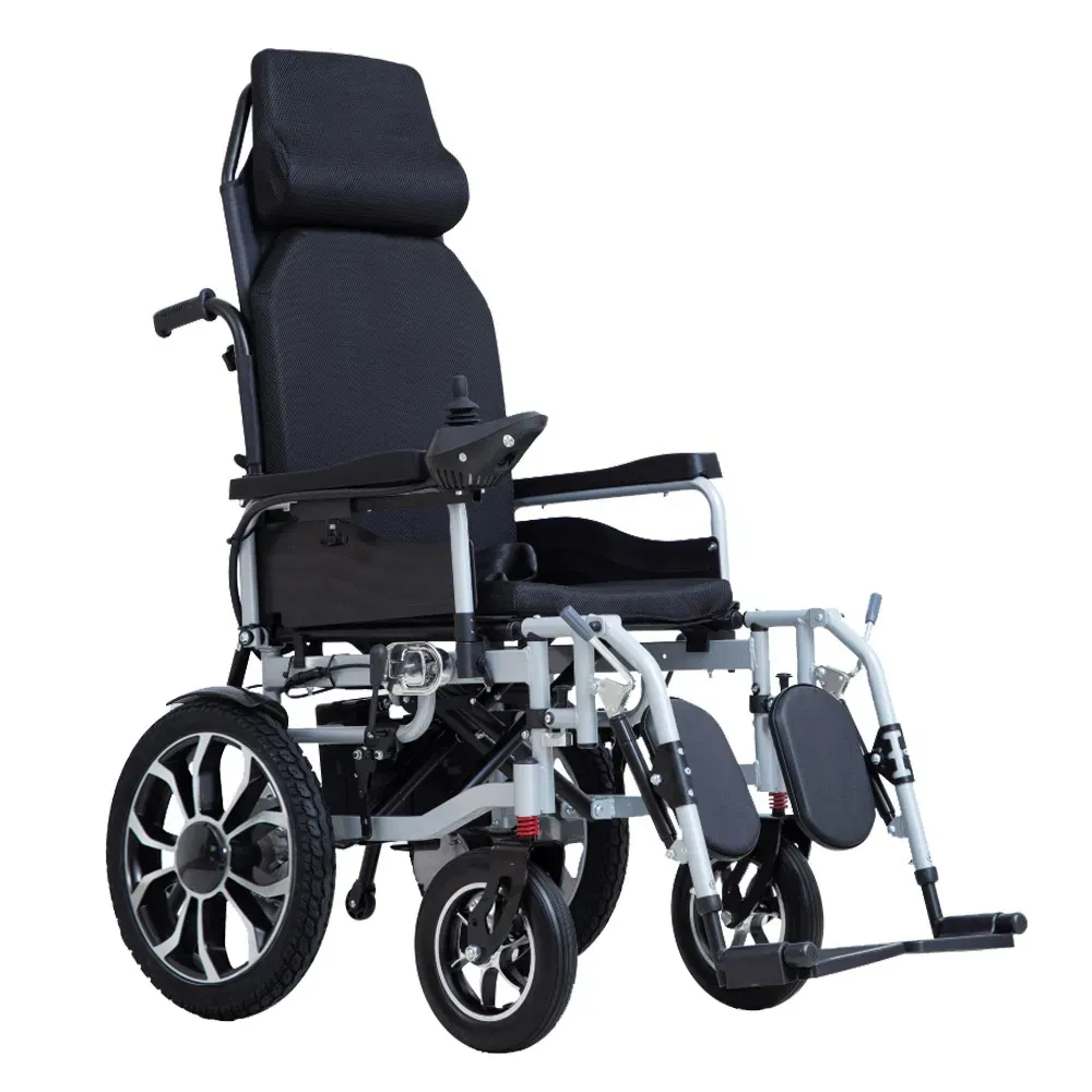 170° Reclining Power Wheelchair with Electronic Brake for Safety - Image 6