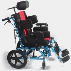 High Back Reclining Wheelchair For Kids Cerebral Palsy Fully Lying Wheelchair